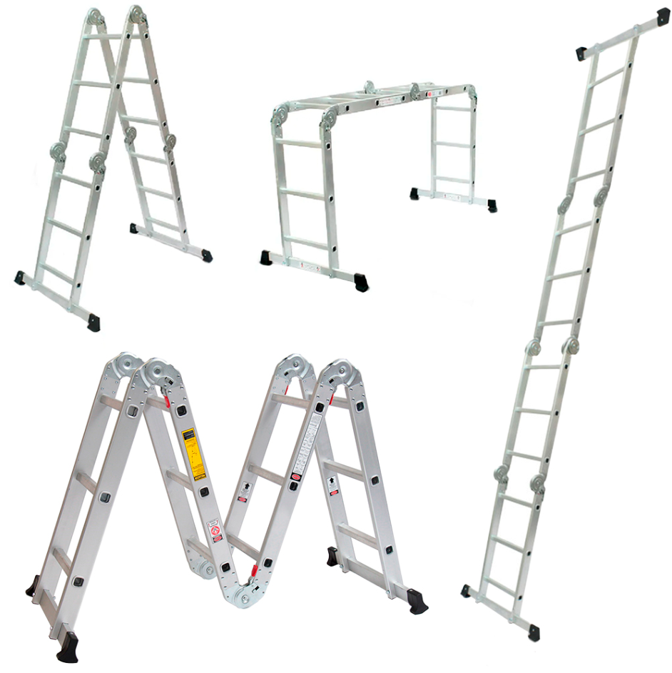 Escalera Articulada de Aluminio